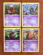 Pokémon TCG Scolipede Black & White Evolution Set & Emerging Powers Reverse Holo