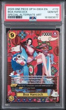 Boa Hancock SP Alt Art OP14-112 PSA 10   One Piece Azure Sea's Seven
