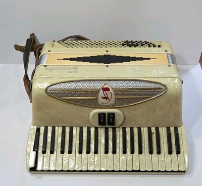 Crusader 41 Key Accordion Made In Italy