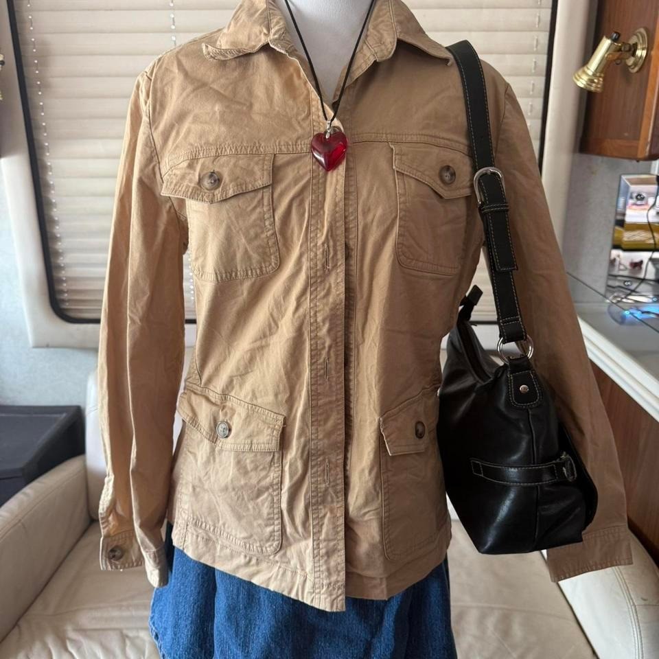 90's fall button up jacket - image 2