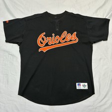 Vintage Baltimore Orioles Diamond Collection Jersey Size 52 Russell Athletic USA