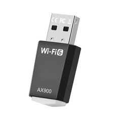 1PC Driver-free WiFi 6 USB Receiver 900Mbps 2.4/5Ghz For Win 7/10/11 For Kirin