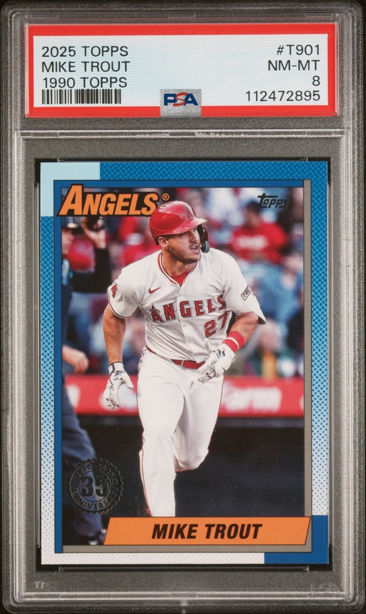 稀少 SSP 2025 Topps Tokyo Series マイク・トラウト 2025 Topps Series 1 - 1990 Topps Baseball Mike Trout #T90-1
