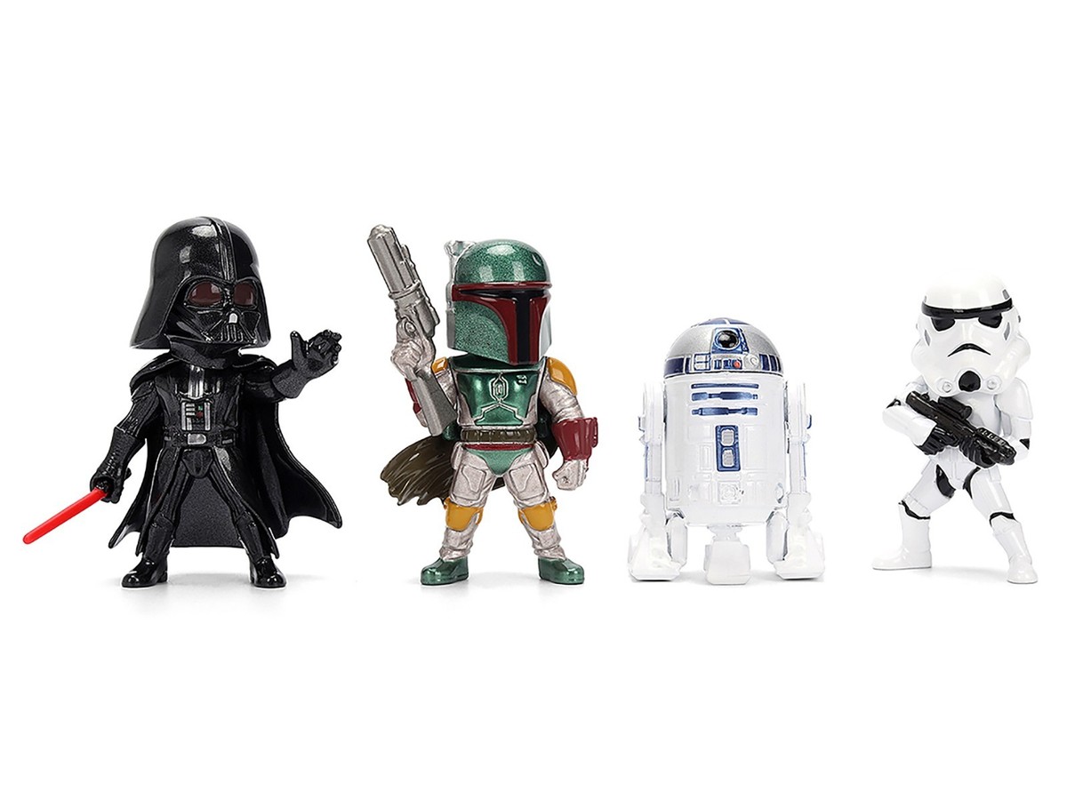 SET OF 4 DIECAST FIGURES 