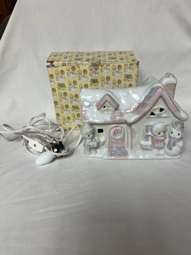Gebrauchtes 1994 Precious Moments Sugar Town House Nachtlicht 357510A funktioniert super - Bild 4 von 12