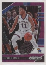 2020-21 Panini Prizm Draft Picks Purple Wave Prizm Devon Dotson #72 0a3