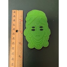 WRMFZY Gypsy Glow in the Dark PVC Morale Patch Neon Green Four Eyes Tactical
