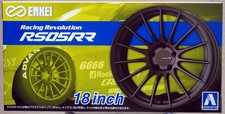 Aoshima 061190 Felgen Enkei RS 05 RR 18" inkl. Reifen 1:24 # 106