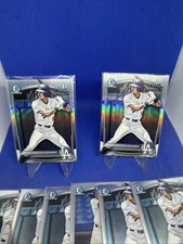 Landyn Vidourek 2025 Bowman Draft Prospects Chrome 8 Card Lot Dodgers