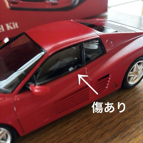 Fujimi 1/24 Ferrari 512TR American Spec Tamya Italian Red Glossy Model Car qq2 - Picture 7 of 9
