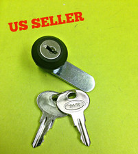 Cam Lock With Spring File Cabinet Mailbox Desk Drawer Cupboard Locker 2 Keys