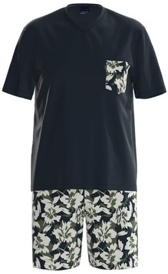 Ammann Herren Schlafanzug Pyjama Shorty kurz Baumwolle  31078 396