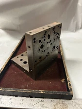MACHINIST AucSt TOOL LATHE MILL Machinist Right Angle Set Up Plate Fixture Block