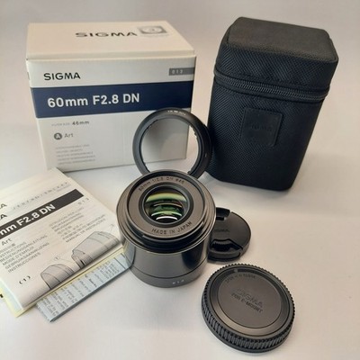 Sigma DN 60 mm F/2.8 AF Tele-Objektiv für Sony E-mount - Schwarz (350965)