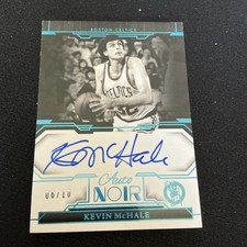 2023-24 Panini Noir Kevin McHale Auto Platinum #06/10 #NBW-KMH