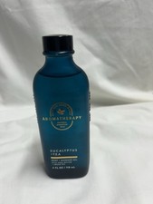 BATH  BODY WORKS AROMATHERAPY EUCALYPTUS TEA BODY  MASSAGE OIL 4 FL OZ