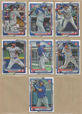 2024 Bowman CHICAGO CUBS card Team Set.....Loaded 1st & RC's