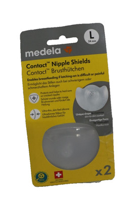 Medela Contact Brusthütchen L 2 Stück