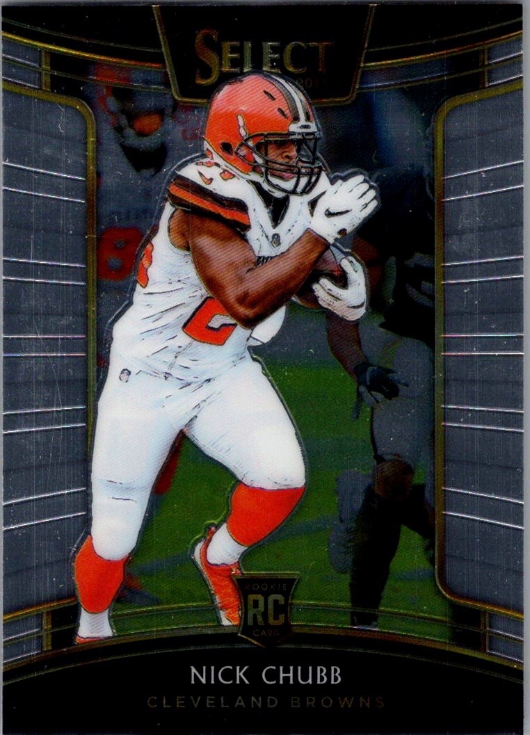 2018 Panini Select - Concourse Nick Chubb #33 (RC) Base Cleveland Browns