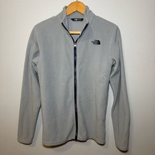 The North Face Boys' Gray Full Zip Fleece XL