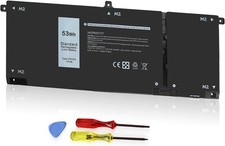 53Wh H5CKD 15V Battery for Dell Inspiron 7506 7405 7306 7300 7500 5406 5400 2-In