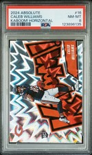 2024 Panini Absolute Kaboom! Horizontal Caleb Williams #16 PSA 8