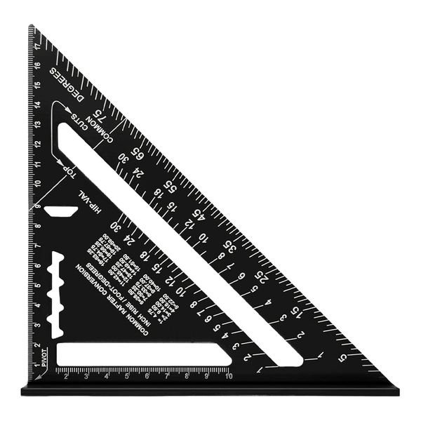 Flintronic Zimmermannswinkel Set, 2PCS Multifunktional Anschlagwinkel, 18Cm+30Cm-image