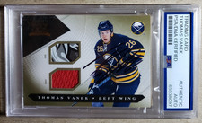 Thomas Vanek Signed 2010 Luxury Suite Stick Jersey PSA/DNA Certified Auto /10