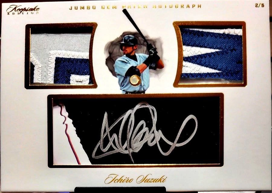 Ichiro Suzuki Seattle Mariners Baseball Autographed Sports Trading