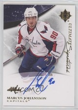 2010-11 Ultimate Collection Signatures Marcus Johansson #US-MJ Auto 1pc9