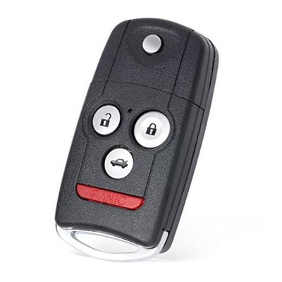 Keymall Car Key Fob Keyless Entry Remote Replacement for Acura 4 Buttons