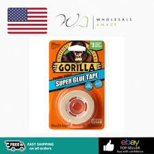 Gorilla Super Glue Tape, Multi-Purpose, Permanent, Double Sided, High Tack