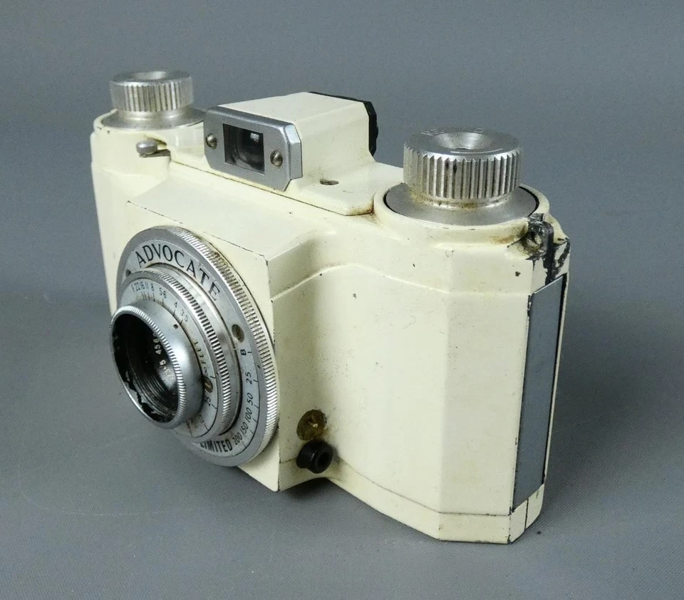 Vintage Ilford Advocate Series 2 35mm Camera c1950 #5440 - image 3 of 4