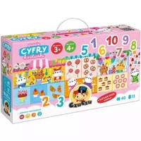 Czuczu Puzzle Cyfry KróLiczki - Bright Junior Media