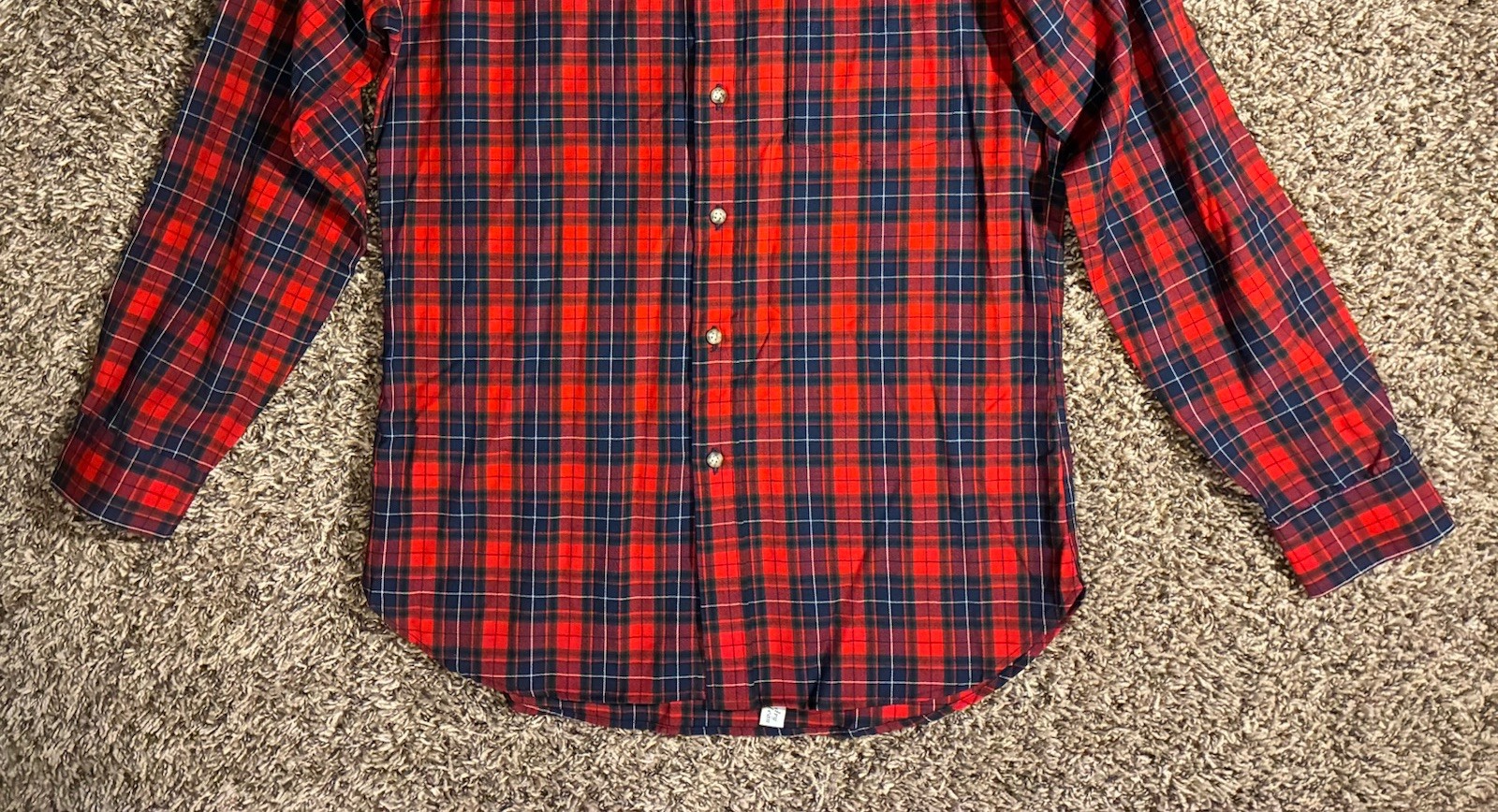 VTG Pendleton Long Sleeve Button Down Wool Shirt … - image 3