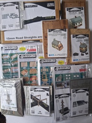 Neu 4 Boden 15mm Gelände Multi-Angebot Tankstelle Einzelhandelseinheit Kraftwerk et