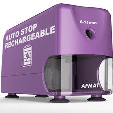 Electric Pencil Sharpener Heavy Duty, Cordless  Rechargeable, Classroom Penc...