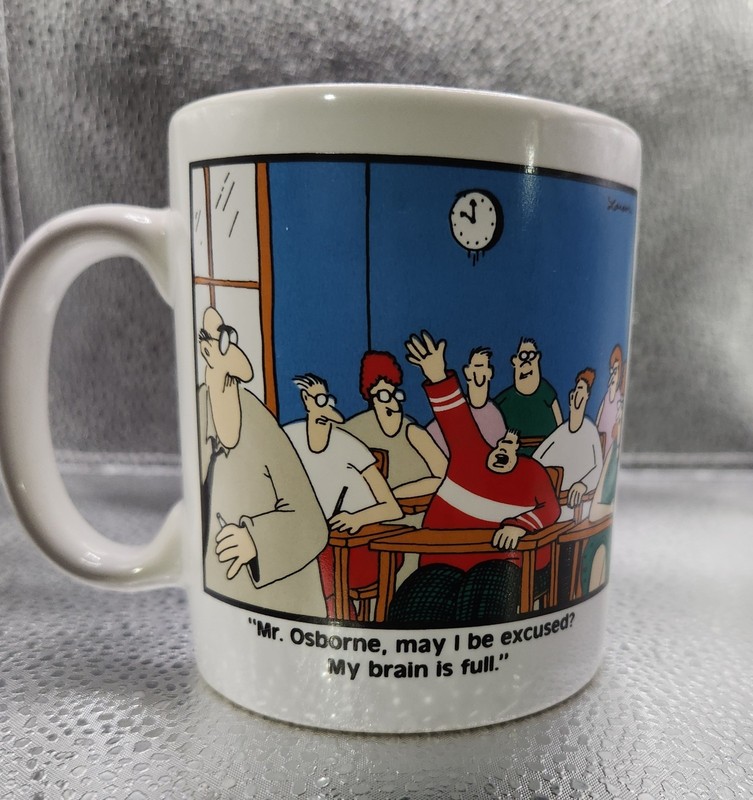 Far Side Coffee Mug, Vintage. Excellent Condition 