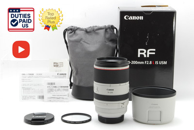 Unused in Box] Canon RF 70-200mm F/2.8L IS USM Lens New Open Box