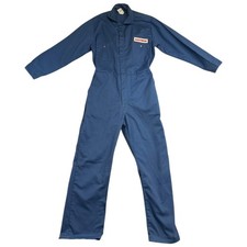 Eastman Coveralls Mens 42 Blue Workwear Utility Mechanic Jumpsuit Uniform