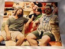 JOHN GOODMAN SIGNED 'BIG LEBOWSKI' 11x14 PHOTO AUTOGRAPHED BECKETT BAS COA 