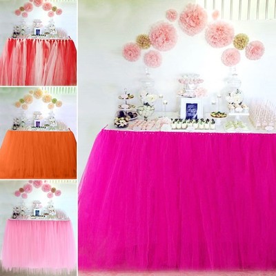 Tutu Tischdecke Hochzeit Geburtstag Weihnachten Dinner Party Deko Tischdecke
