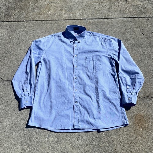 Paul and Shark Yachting Blue Long Sleeve Button Shirt Mens Size 46 XXL Pink Cuff - Picture 2 of 18