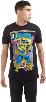 Marvel Herren Thanos Snap T-Shirt, schwarz Größe XL