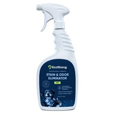 Eco Strong Pet Stain and Odor Remover - Cat Urine 32 Fl Oz Pack of 1 , Clear