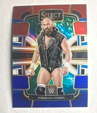 2024 Panini Select WWE #46 Tommaso Ciampa Red and Blue Prizms