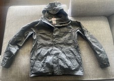 Burton Element DryRide Mens Large Snowboard Ski Jacket Gray Full Zip