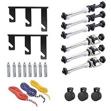 Photography Backdrop Wall Mount 3 Roller Support System 3 Support Rollers