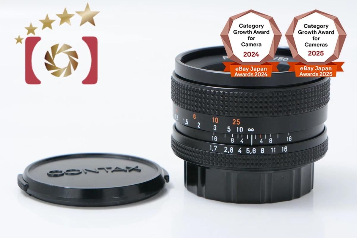 ZEISS Planar T* Camera Lenses 50mm Focal f/1.7 Maximum Aperture