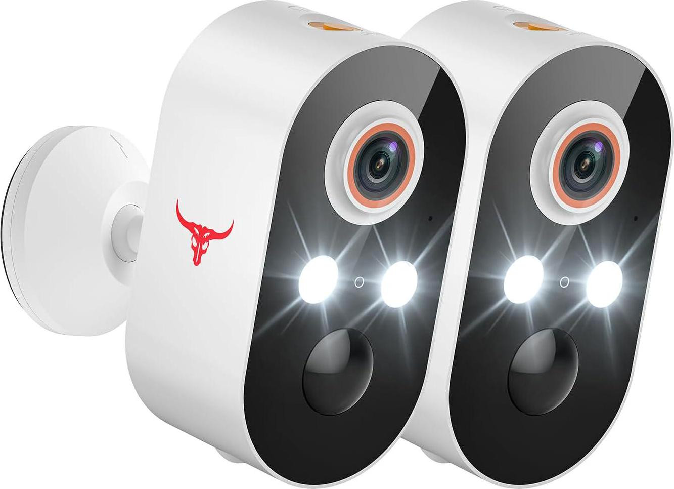 Wireless Wi-Fi Security Camera with Color Night Vision and Two-Way Audio-image